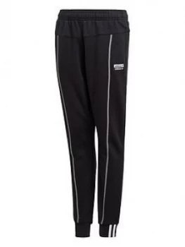 Image of Boys, adidas Originals Childrens Pants - Black, Size 11-12 Years