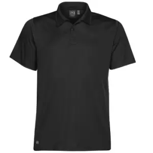 Image of Stormtech Mens Eclipse H2X-Dry Pique Polo (XL) (Black)