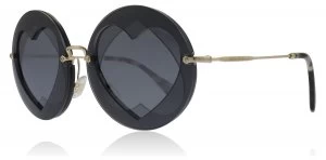 Image of Miu Miu MU01SS Sunglasses Grey VA35L0 62mm