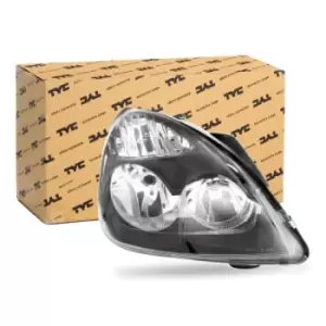 Image of TYC Headlights RENAULT 20-6357-05-2 260108120R,7701051770,7701054063 Headlamp,Headlight
