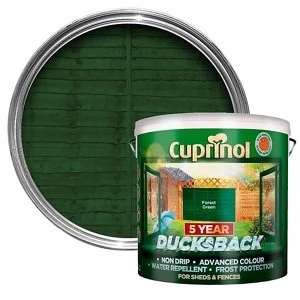 image of Cuprinol 5 Year Ducksback Forest Green 9L