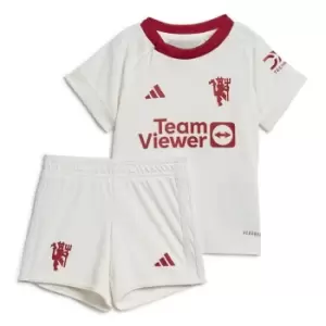 Image of adidas Manchester United Third Babykit 2023 2024 - White