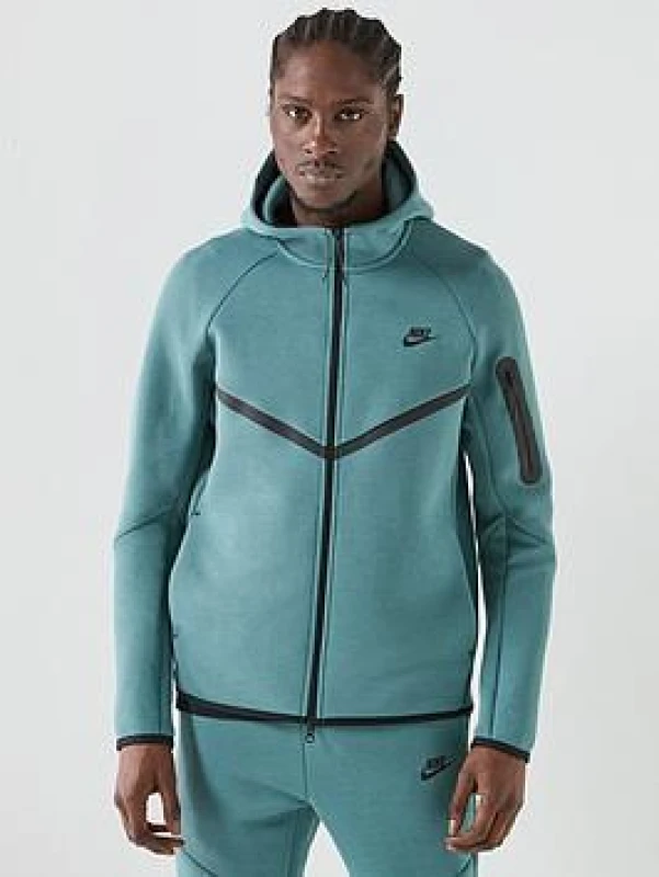 Image of Nike Tech Fleece Hoodie Mens - Grey Male S