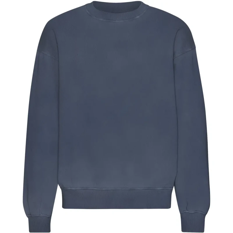 Image of Colorful Standard Oversized crewneck sweatshirt Colorful Standard Organic Neptune Blue Bleu Unisex S
