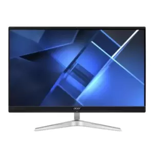 Image of Acer Veriton Z2740G Intel Core i5 60.5cm (23.8") 1920 x 1080 pixels 8GB DDR4-SDRAM 256GB SSD All-in-One PC Windows 11 Pro Black Silver