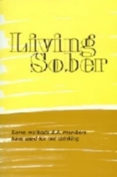 Image of Living Sober Trade Edition by Anonymous Paperback