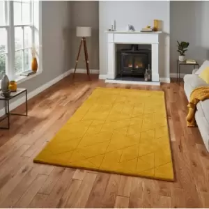 Image of Kasbah KB2025 Ochre 120cm x 170cm Rectangle