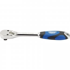Image of Draper 3/8" Drive 60 Tooth Sealed Head Soft Grip Ratchet 3/8"