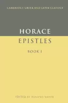 Image of Epistles Book I by Horace