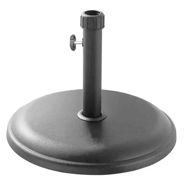 Image of Royalcraft 16kg Light Grey Round Parasol Base Polycrete 740213