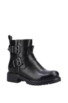 Image of Sarah' Zip Up Leather Boot