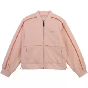 Image of Boss Short waterproof twill jacket - Pink