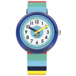 Image of Childrens Flik Flak Stripybow Watch Z