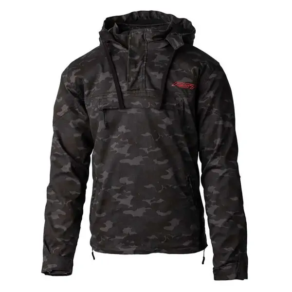 Image of RST Loadout 1 4 Zip Ce Mens Textile Hood Camouflage Blue 48
