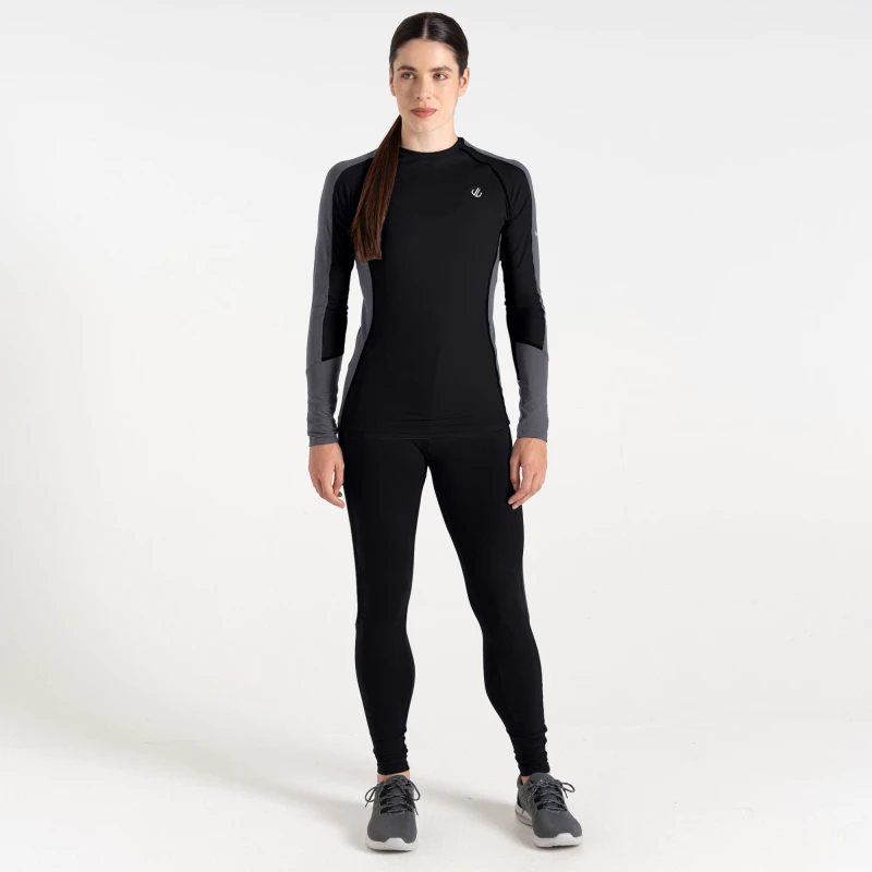 Image of Dare 2b Womens Exchange III Baselayer Set in Black Size: 18 Black Female 18