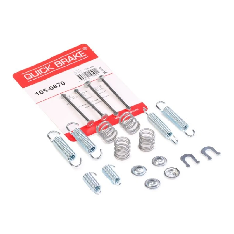 Image of QUICK BRAKE Brake shoe fitting kit QUICK BRAKE 105-0870
