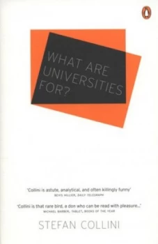 Image of What Are Universities For by Stefan Collini Paperback