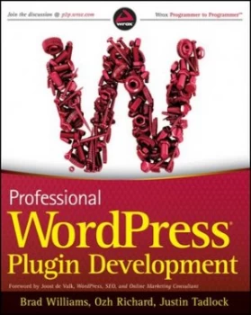 Image of Professional Wordpress Plugin Development by Brad Williams Book