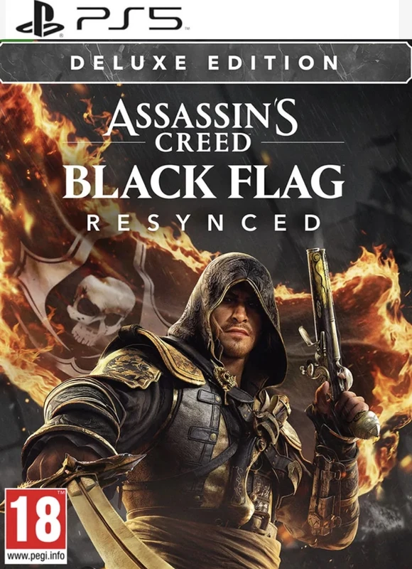 Image of Assassins Creed Black Flag Resynced Deluxe Edition PS5 Game