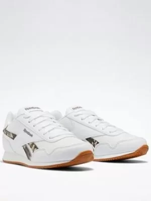 Image of Reebok Royal Classic Jogger 3 Shoes, Navy/White, Size 1 Older