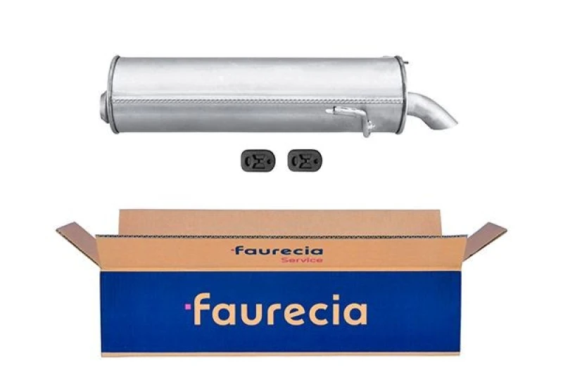 Image of Rear silencer HELLA 8LD 366 031-881