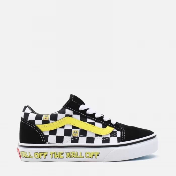 Image of Vans X SpongeBob SquarePants Kids Old Skool Trainers - Multi - UK 13 Kids