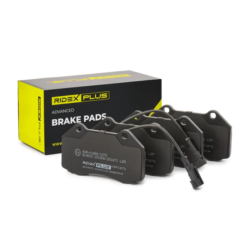 Image of RIDEX PLUS Brake pad set RIDEX PLUS 402B1371P