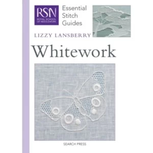 Image of RSN Essential Stitch Guides: Whitework by Lizzy Lansberry (Spiral bound, 2012)