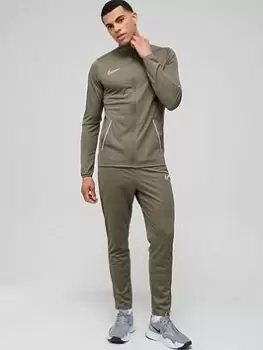 Image of Nike Mens Academy 21 Dry Tracksuit - Green Size M Men