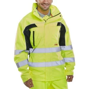 Image of BSeen XXXXL Hi Viz Jacket Saturn Yellow