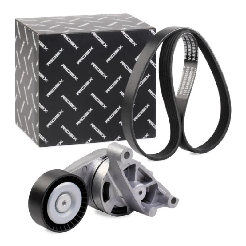 Image of RIDEX 542R0256 V-ribbed belt set V-Ribbed Belt Set (542)