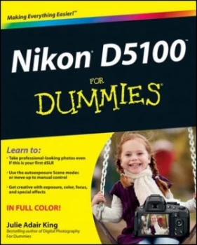 Image of Nikon D5100 for Dummies by Julie Adair King Book