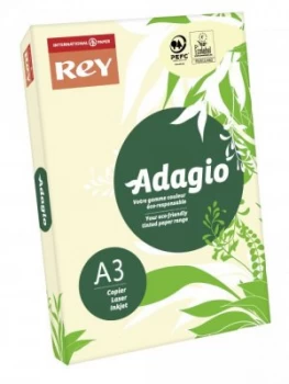 Image of Rey Adagio A3 Paper 80gsm Ivory RM500