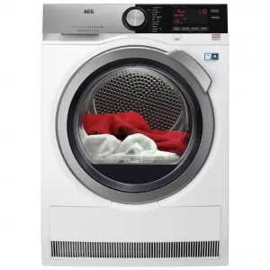 Image of AEG T8DEC946R 9KG Heat Pump Tumble Dryer
