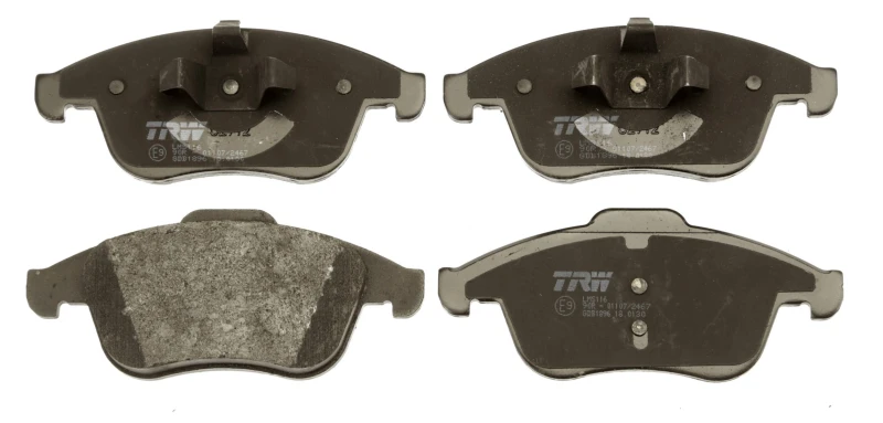 Image of TRW GDB1896 Brake pad set not prepared for wear warning indicator Brake Pad Set,disc brake (402)