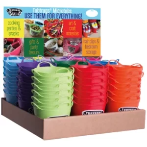 image of Red Gorilla PPMICRO Tubtrugs Mixed Micro Tub Display 108 Piece