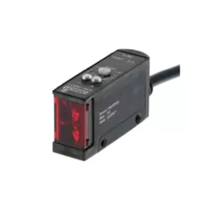 Image of Photo-electric Sensor, Through-beam, 7M, DC, 3-Wire, PNP, Horizontal, M12 Plug-in