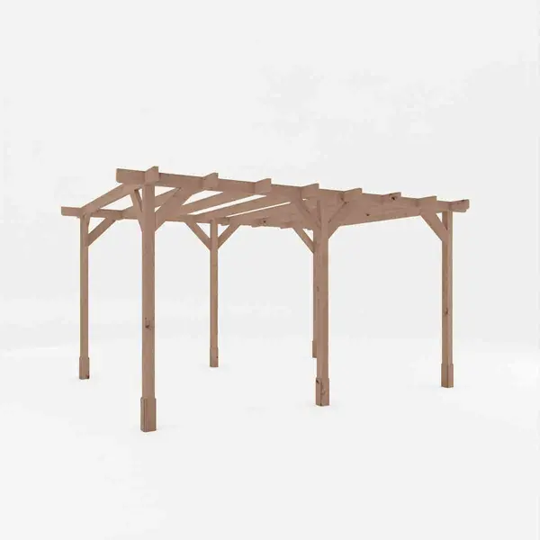 image of Mercia 3M X 4M Trent Pressure Treated Pergola