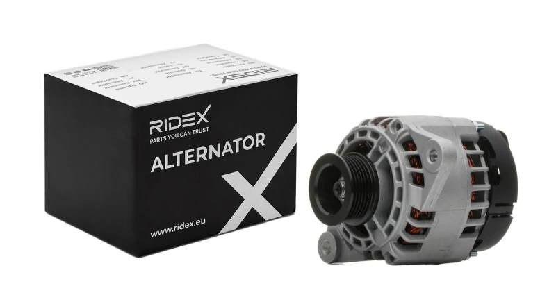 Image of RIDEX Alternator RIDEX 4G0717