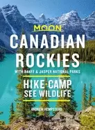 Image of moon canadian rockies with banff and jasper national parks hike camp see w