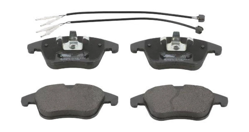 Image of JURID 573311J Brake pad set prepared for wear warning indicator Brake Pad Set,disc brake (402)