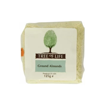 image of Almonds - Ground - 125g x 6 - 88529 - Tree Of Life