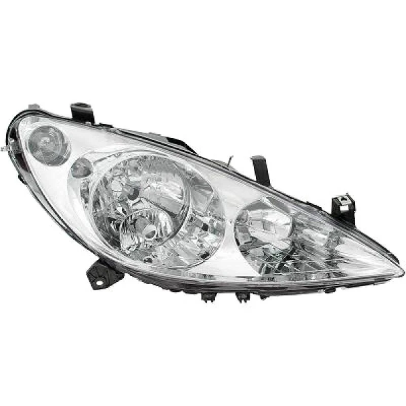 Image of DIEDERICHS 4234982 Headlights H7/H1/H1, Right, with motor for headlamp levelling Headlight (259)