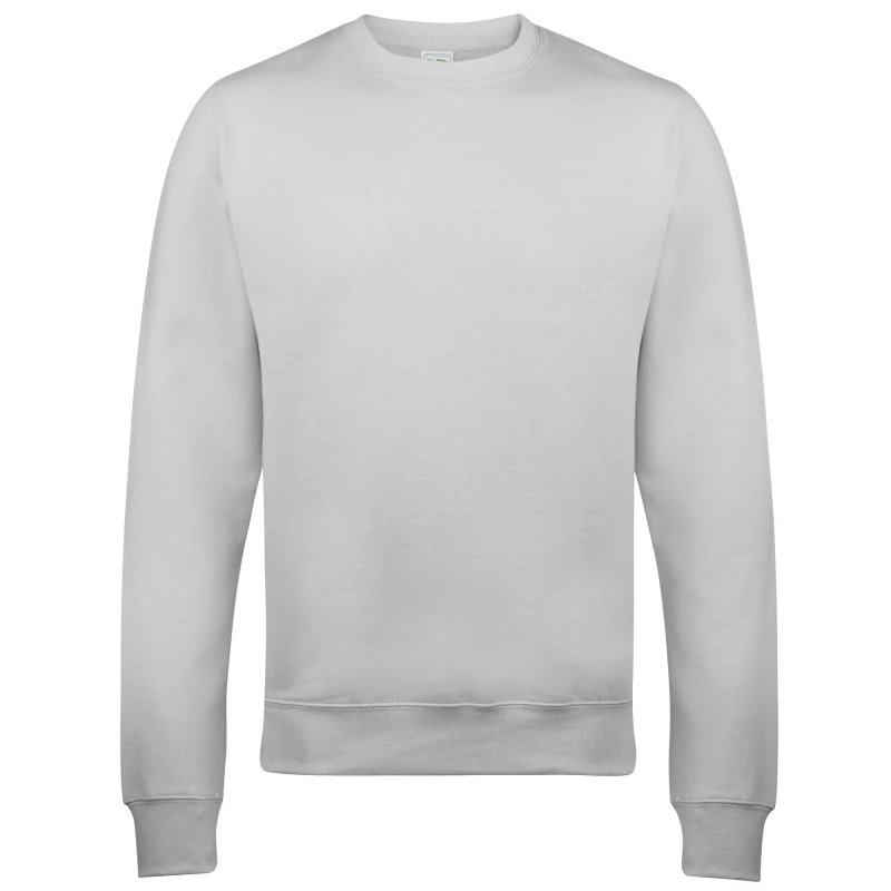 Image of AWDis AWDis Just Hoods Crew Neck Plain Sweatshirt (280 GSM) in Grey Size: X-Small Grey XS Unisex 5055805497703