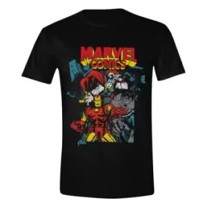 image of Marvel T-Shirt Comics Trio Size S