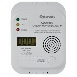 image of Mercury Carbon Monoxide Digital Alarm