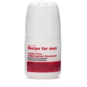 image of Recipe For Men Alcohol Free Antiperspirant Roll On Deodorant For Him 60ml