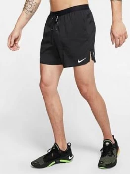 image of Nike Flex Stride Shorts - Black/Silver, Size L, Men