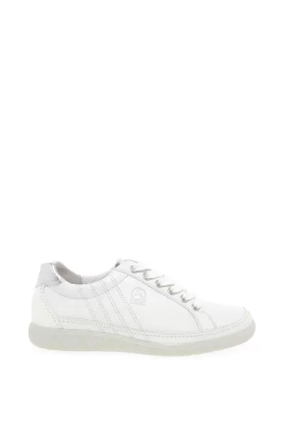 Image of Gabor Amulet Womens Wide Fit Sneakers womens Shoes (Trainers) in Blue,3,3.5,5