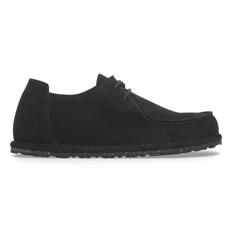 Image of Birkenstock Moccasins Birkenstock Utti Lace Suede Leather Noir Unisex 43
